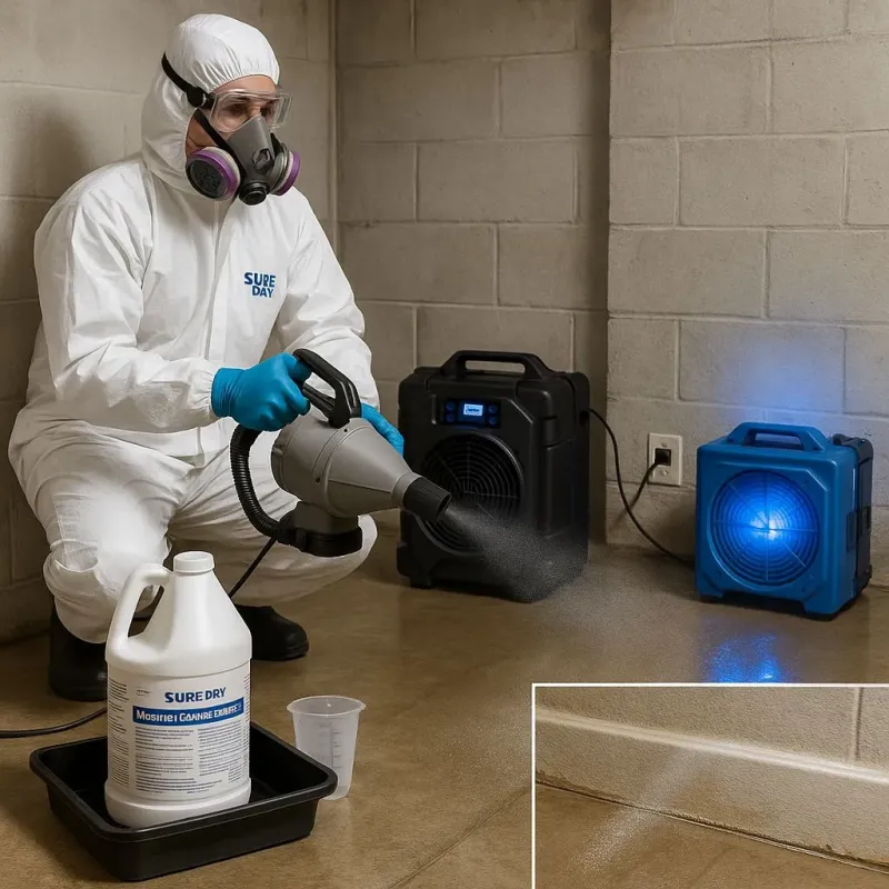 Sanitization and Odor Removal process in Leona Valley, CA